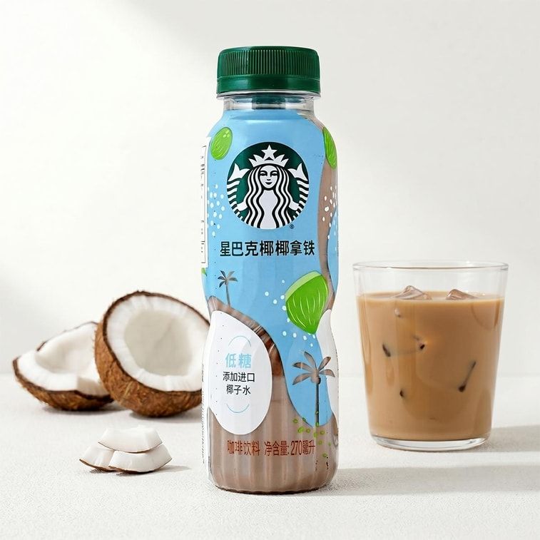 Coconut Latte,Low Sugar,9.13 fl oz
