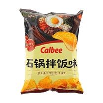 Bibimbap Flavor Potato Chips,1.83 oz (Korean Stone Pot Rice Seasoning)