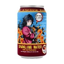 Sparkling Water,Passion Fruit Flavor,11.16 fl oz (Demon Slayer Edition)