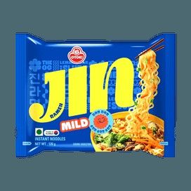 Jin Ramen Korean Style Instant Noodles,Mild Flavor,4.23 oz