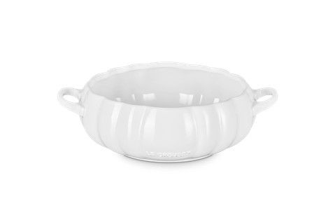 Pumpkin Serving Bowl 4Qt White 4 qt. | Le Creuset