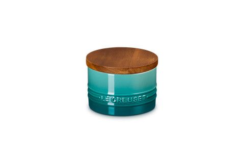 Salt Cellar with Wood Lid - Riviera 7 oz. | Le Creuset