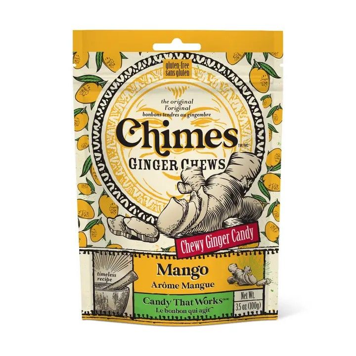 Chimes Mango Ginger Chews  3.5oz