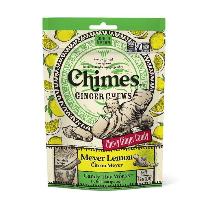 Chimes Meyer Lemon Ginger Chews 3.5oz