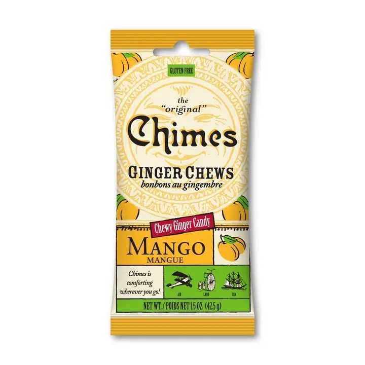 Chimes Mango Ginger Chews 1.5oz