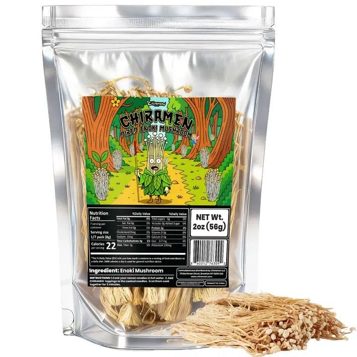 Chiramen Freeze-Dried Shrimp Ball Ramen Topping, for Ramen, Cup Noodles, Soup &amp; Instant Noodle Bowls – Easy Seafood Add-On for Ramen, Fried Rice &amp; Asian Dishes