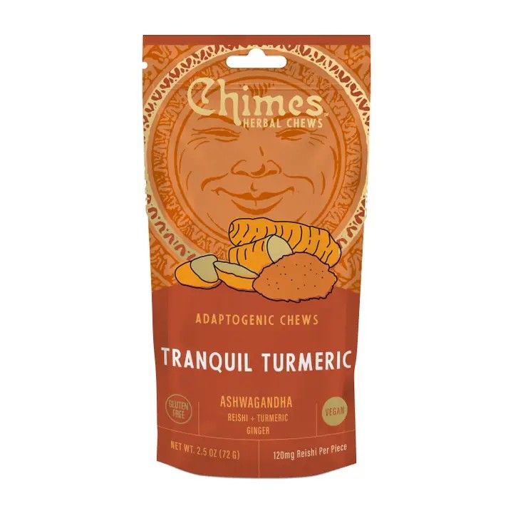 Chimes Tranquil Turmeric Adaptogenic Ginger Chews