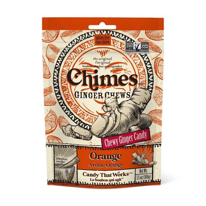 Chimes Orange Ginger Chews  3.5oz