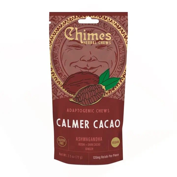 Chimes Calmer Cacao Adaptogenic Ginger Chews