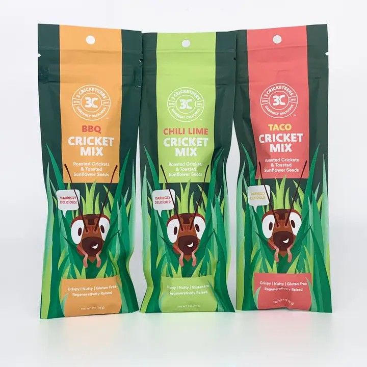 Cricket Snack Mix Variety Pack - BBQ, Taco, Chili-Lime
