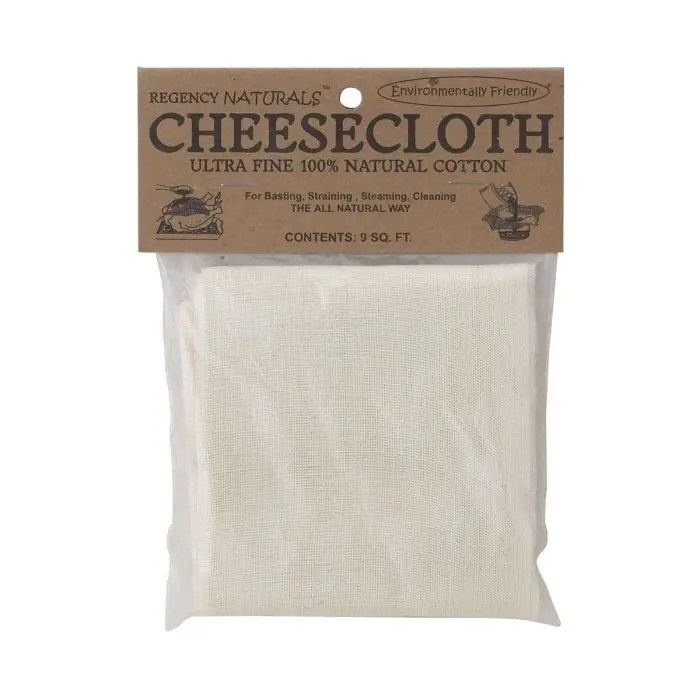 Unbleached Cotton Cheesecloth for Straining, 9 Sq Ft