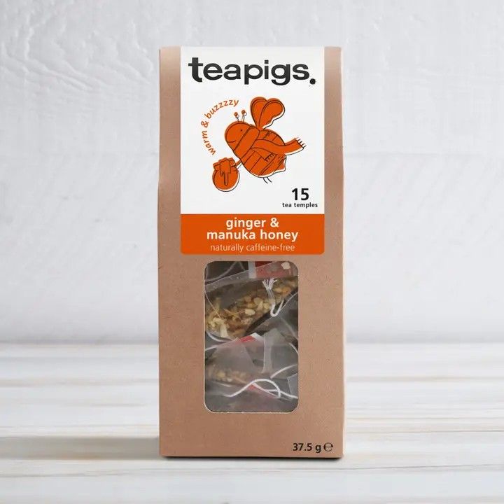 Ginger and Manuka Honey tea - 15 temples