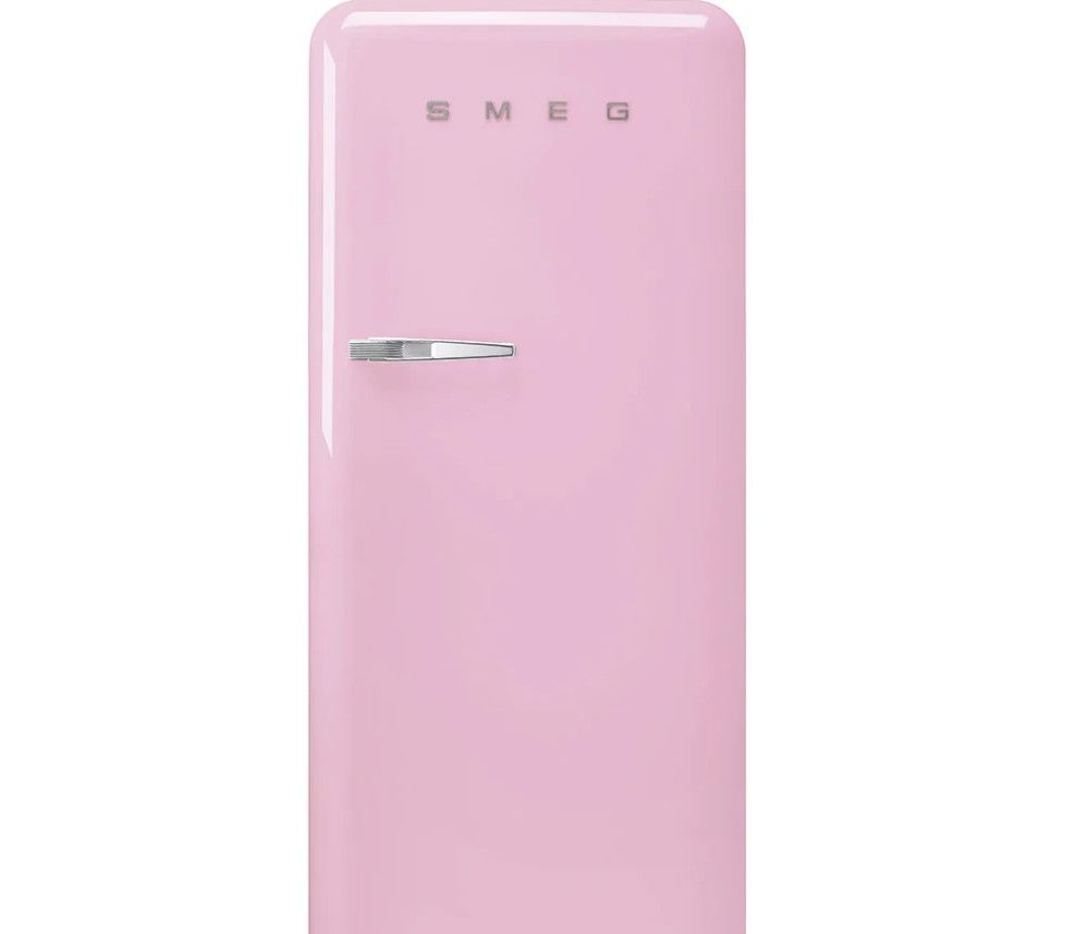 Retro Refrigerator | Pink | Right Hinge | FAB28 | Smeg
