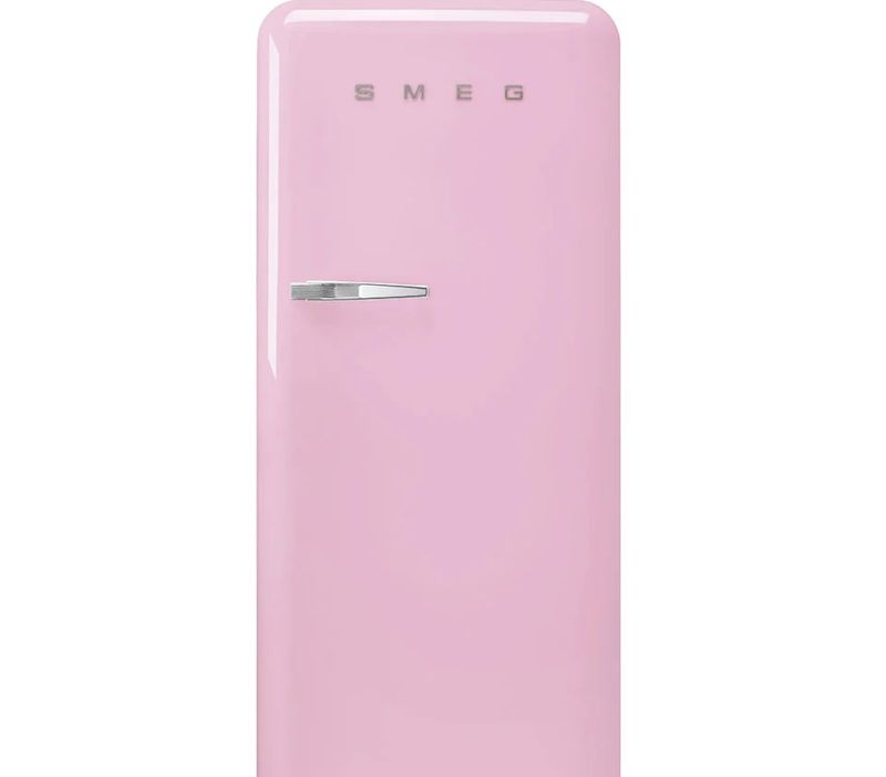 Retro Refrigerator | Pink | Right Hinge | FAB28 | Smeg