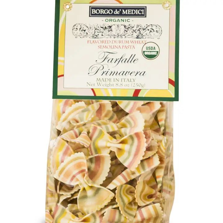 Organic Multicolor Bow Tie Pasta