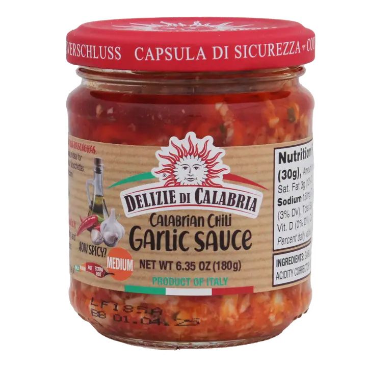 Calabrian Chili Garlic Sauce - 6.35oz (180gm)