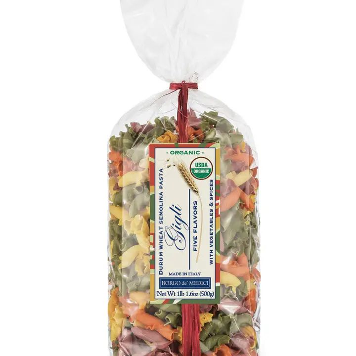 Organic 3 Color Gigli Pasta
