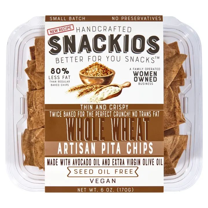 Snackios Whole Wheat Pita Chips