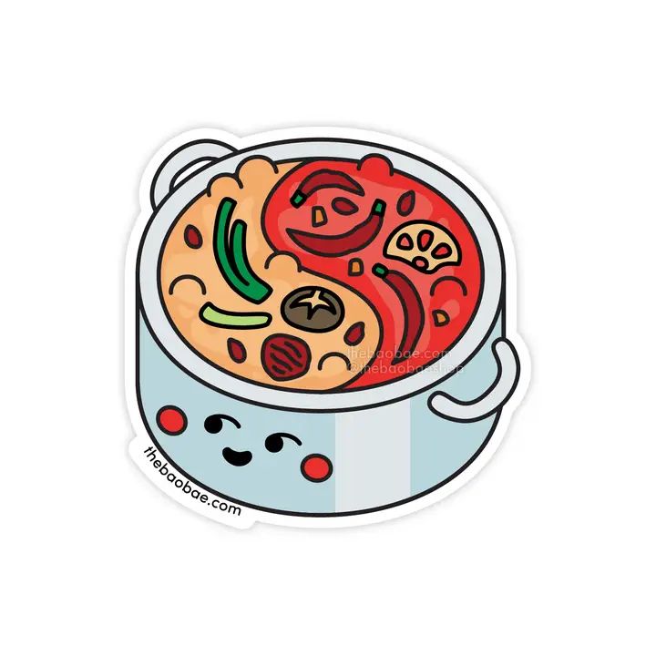 Dim Sum Stamp Card Sticker