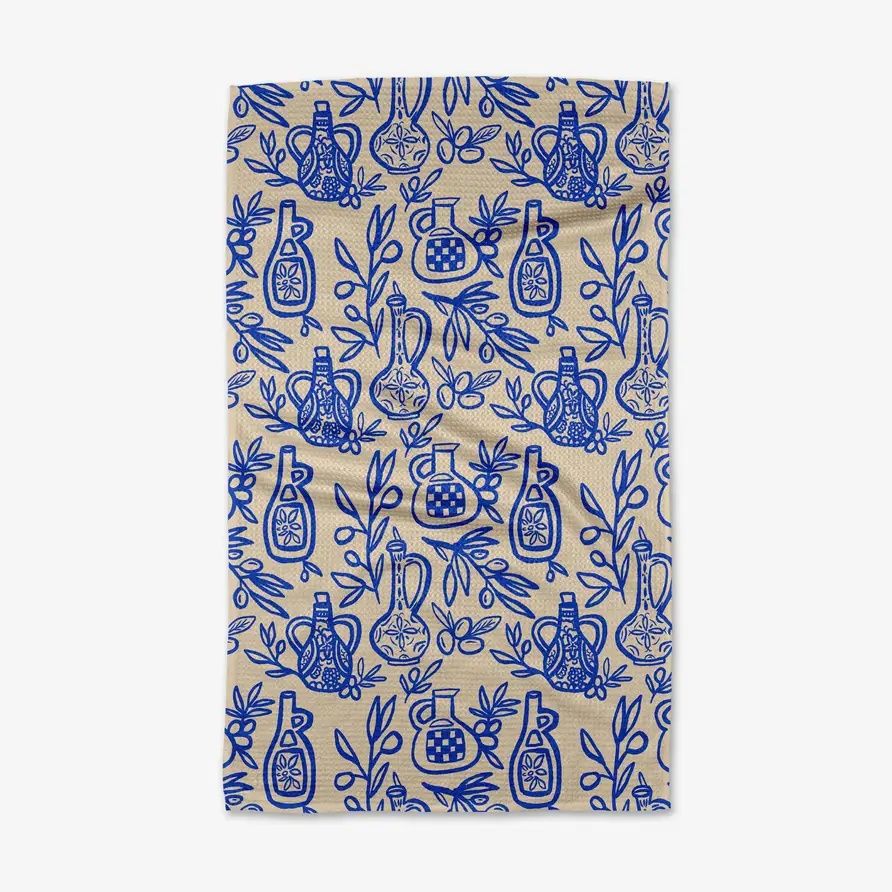 Mediterranean Pour Tea Towel