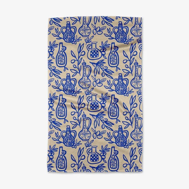 Mediterranean Pour Tea Towel
