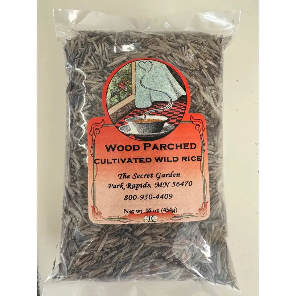 Wood Parched Cultivated Wild Rice - Large