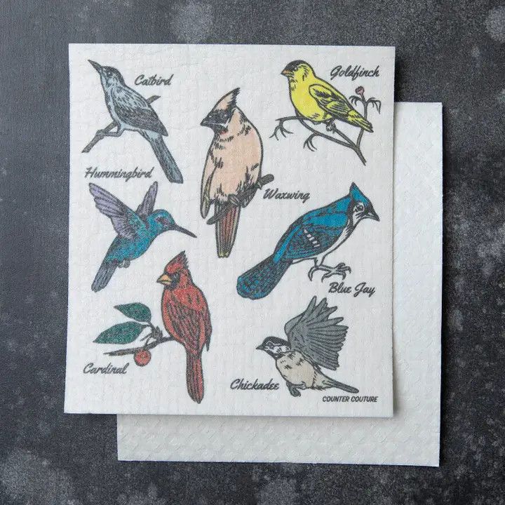 Swedish Dishcloth, Birds of North America
