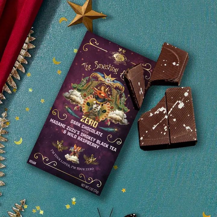 Smashing Pumpkins Vegan Chocolate | Raspberry | Black Tea
