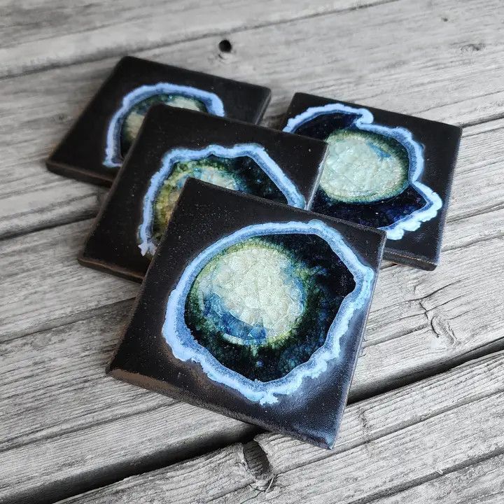Square Coaster - Onyx - Individual Coaster