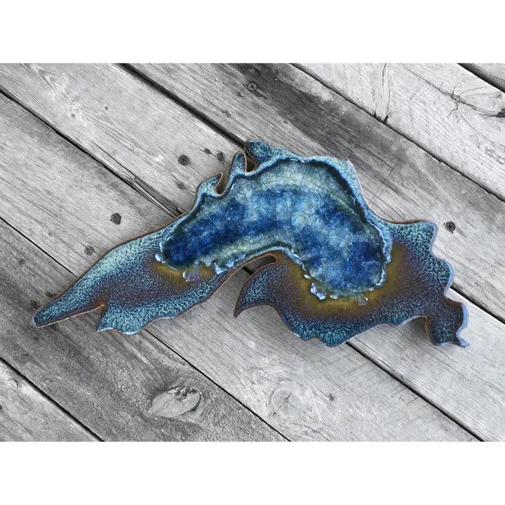 Lake Superior Trivet - Textured Turquoise