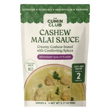 The Cumin Club Cashew Malai Sauce