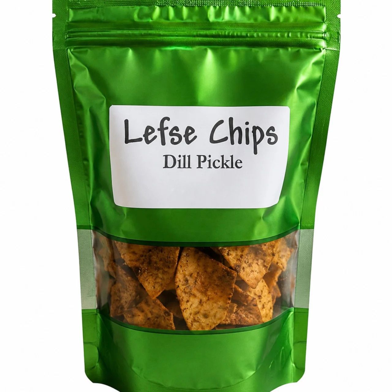Dill Pickle Lefse Chips 4oz | Tiger Trail