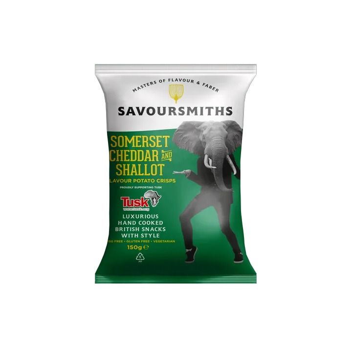 Savoursmiths Somerset Cheddar Potato Crisps 5.29oz