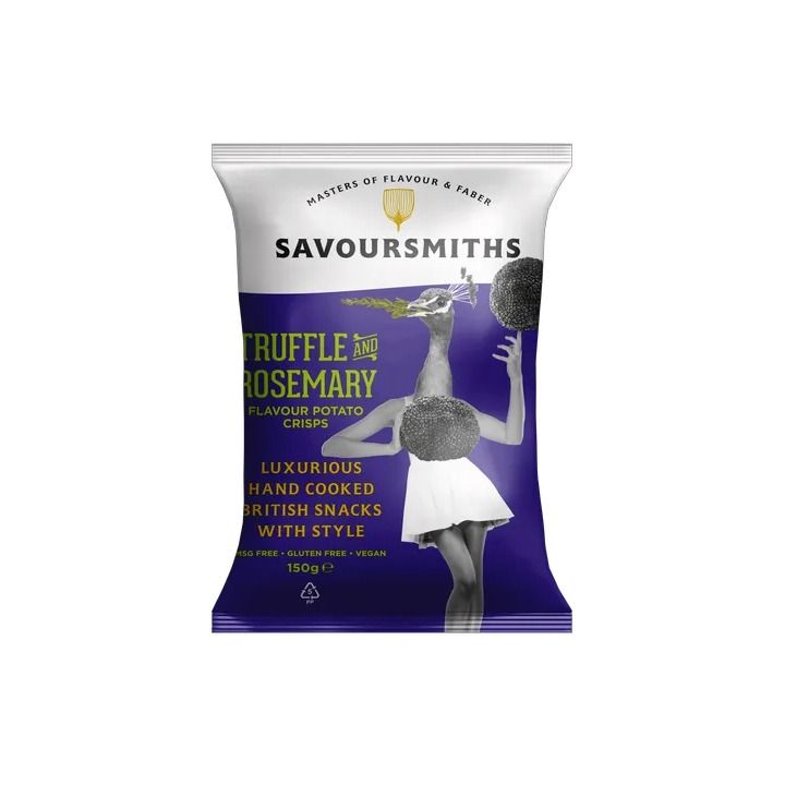 Savoursmiths Truffle &amp; Rosemary Potato Crisps 5.29oz