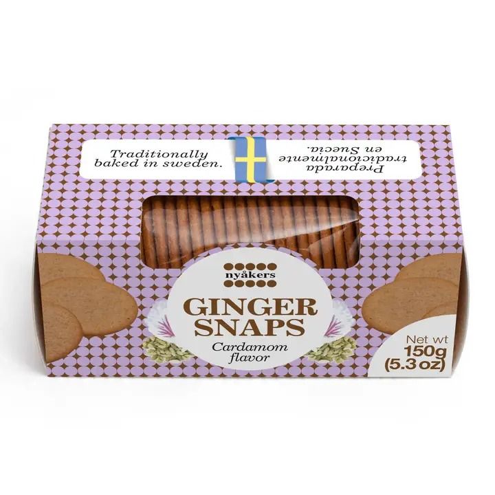 Cardamom Gingersnaps in Box