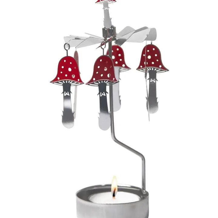 Mushroom Rotary Candleholder