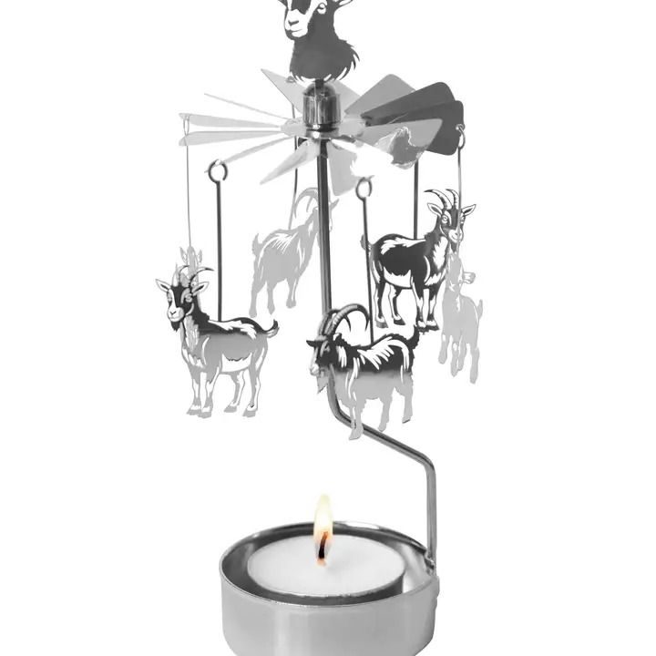 Goats Rotary Candleholder