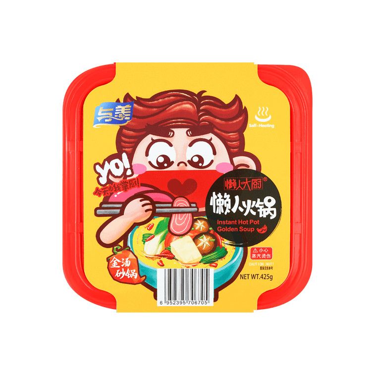 Jintang Wei Golden Soup Self- Heating Hot Pot, 14.99 oz