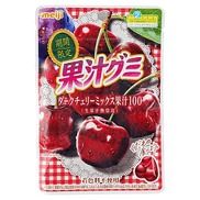 Fruit Juice Gummy Candy Dark Cherry Mix Flavor,1.66 oz