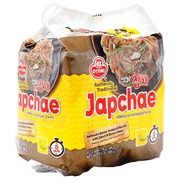 Japchae Vermicelli &amp; Vegetables Stir Fry - Korean Style Instant Vermicelli Noodles with Sweet &amp;Savory Sauce, 4P, 10.6 oz