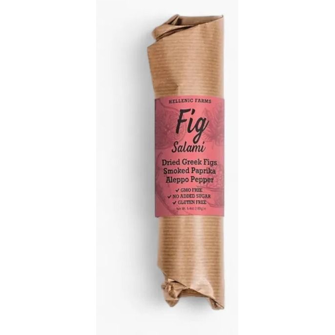 Plant-Based Fig Salami with Smoked Paprika