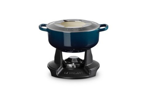 Signature Round Fondue Pot - Nuit 2.5 qt. | Le Creuset