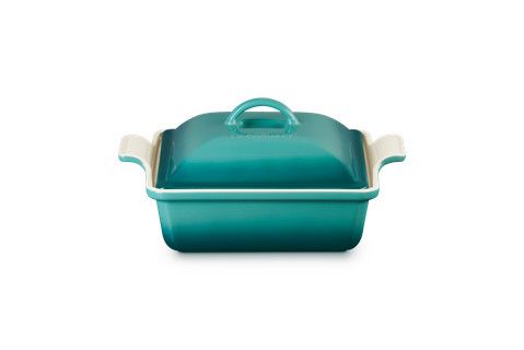 Heritage Covered Square Casserole - Riviera 2.5 qt. (9") | Le Creuset