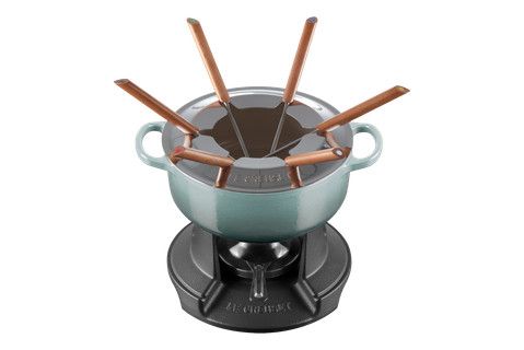 Signature Round Fondue Pot - Sea Salt 2.5 qt. | Le Creuset