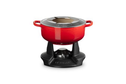 Signature Round Fondue Pot - Cerise 2.5 qt. | Le Creuset