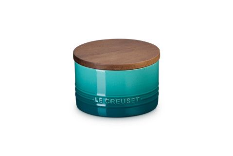 Canister with Wood Lid - Riviera 16 oz. | Le Creuset