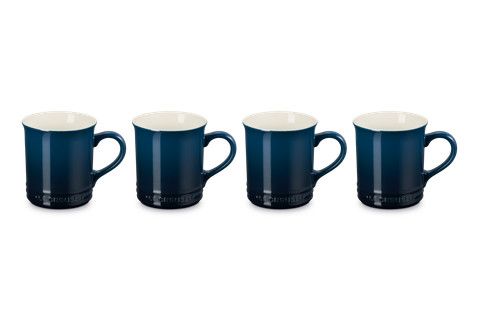 Set of 4 Mugs - Nuit 14 oz. | Le Creuset