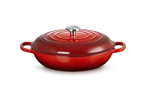 Signature Braiser - Cerise 5 qt. | Le Creuset