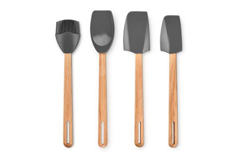 Signature Silicone Tools, Set of 4 - Oyster | Le Creuset