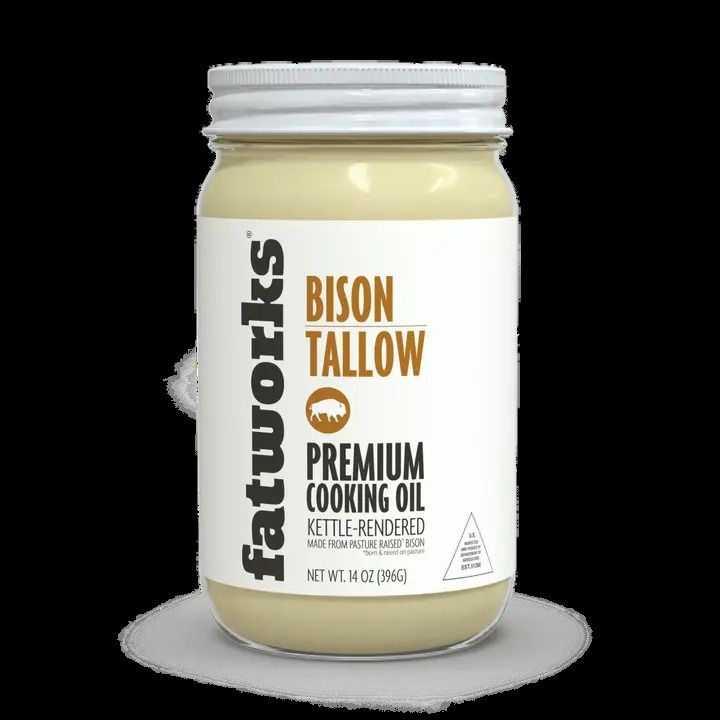 Pasture Raised Bison Tallow 14 OZ